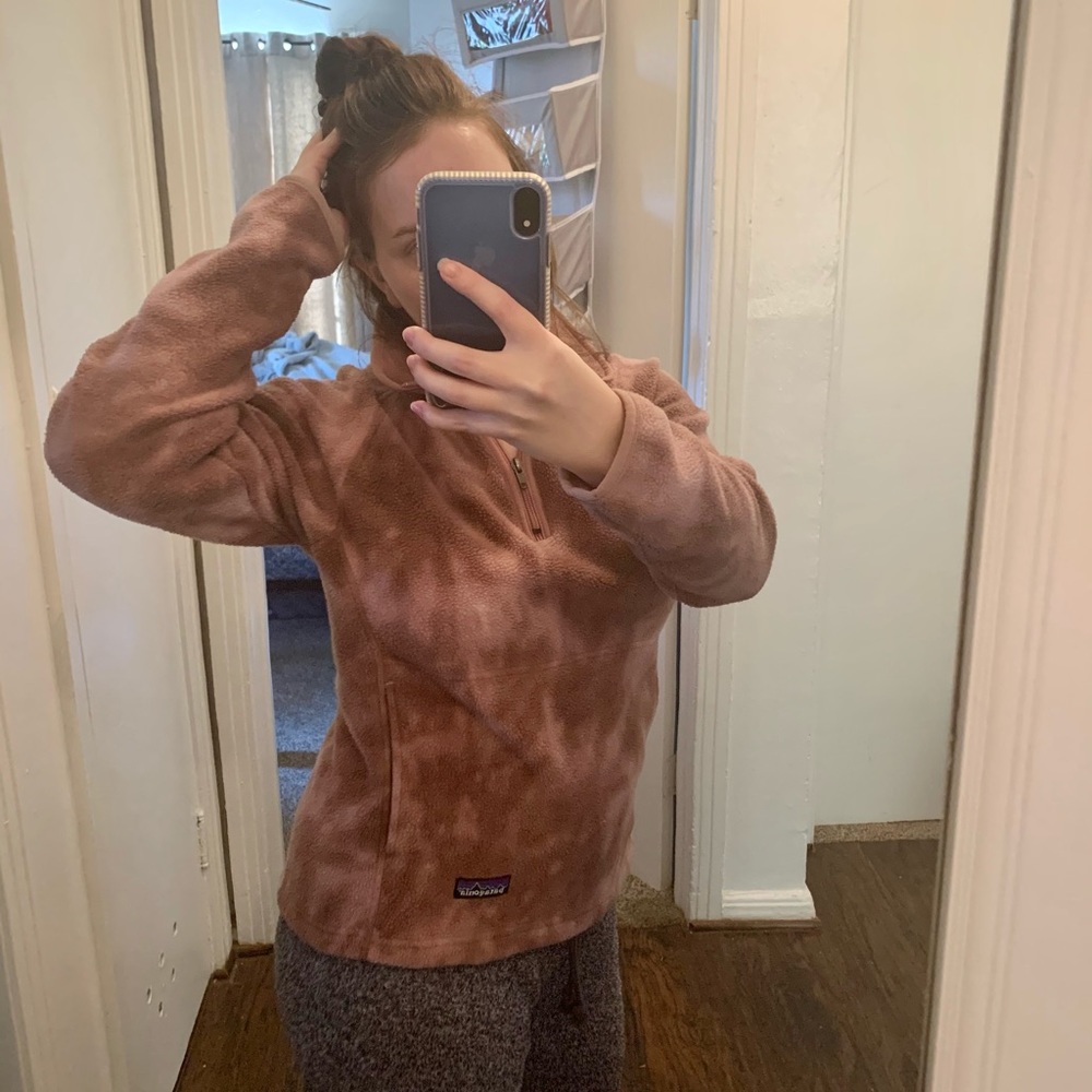 ✨TRY ON ✨ Rare Tye Dye Patagonia Fleece